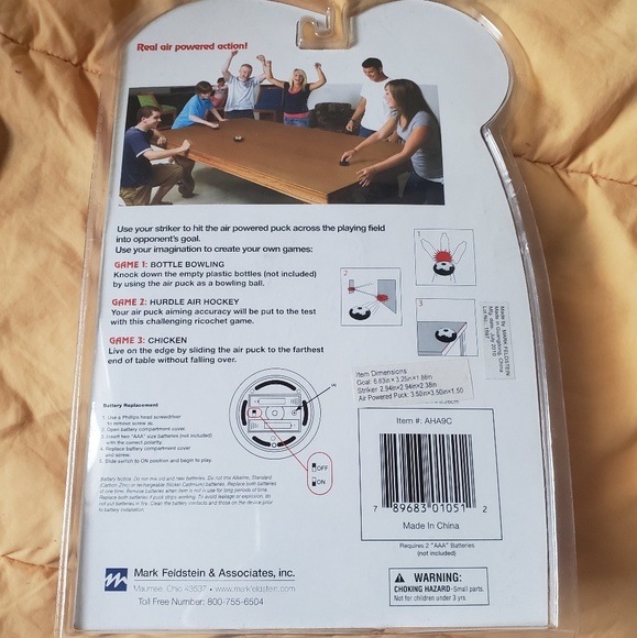 New Tabletop Air Hockey Set - Picture 2 of 3